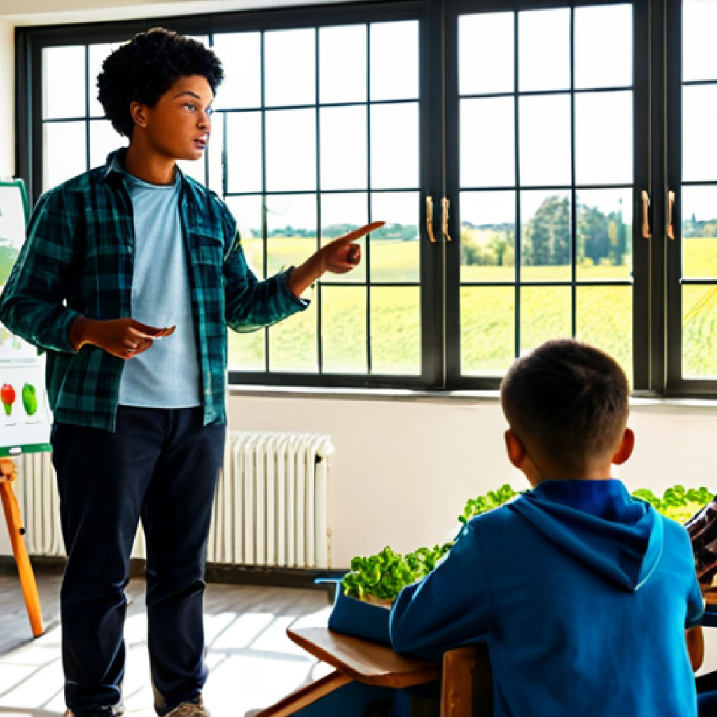 유기농업관리사 시험 합격률 통계 - Learning about Organic Farming**

A classroom scene with students of diverse backgrounds attentively...